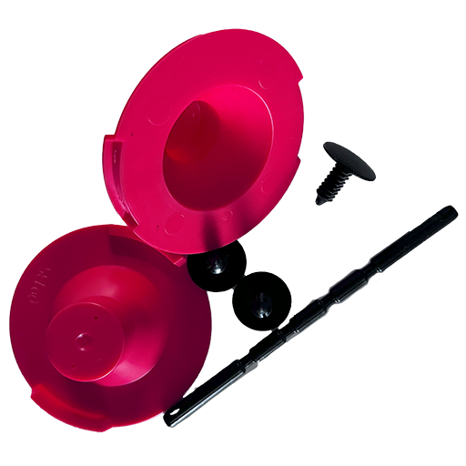 Shipping Caps, Push Pins & Seat Guide